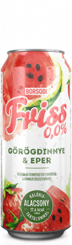 Borsodi FRISS 0,0% GÖRÖGDINNYE-EPER ALACSONY KALÓRIATARTALOMMAL