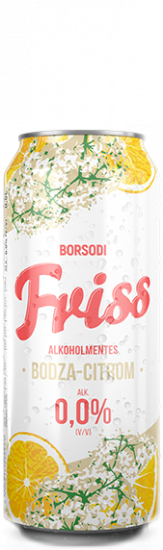 FRISS BODZA-CITROM 0,0%