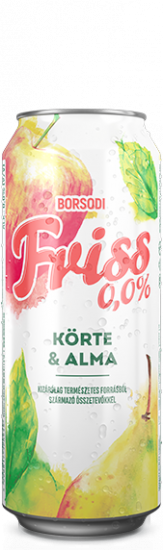 FRISS 0,0% KÖRTE-ALMA